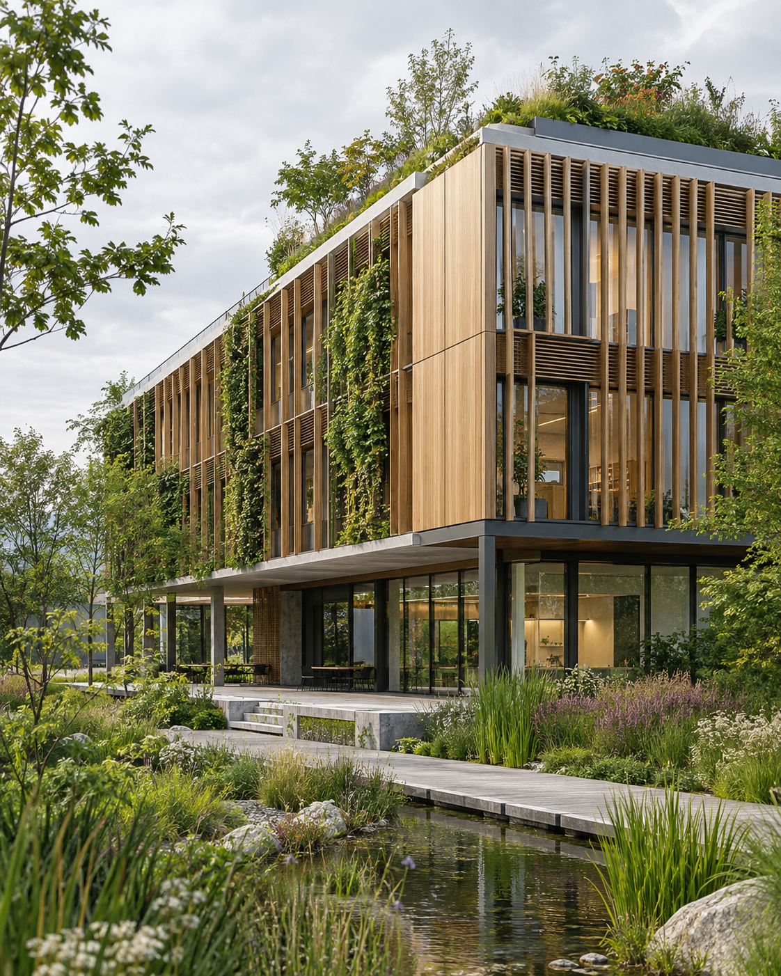 Súčasná verejná budova navrhnutá architektmi